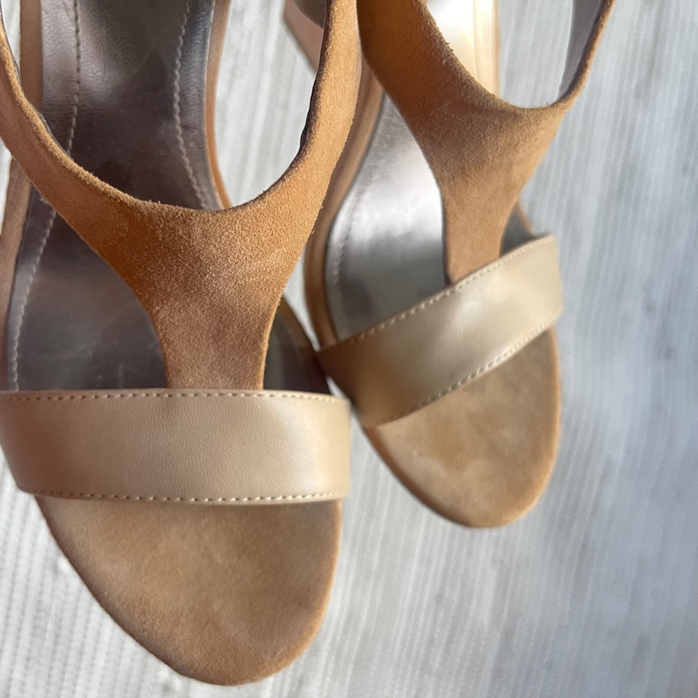 Calvin Klein | Shoes | Calvin Klein Caryn Cream Open Toe - Picture 7 of 8